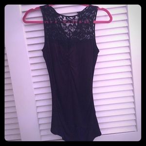 Arden B lace tank
