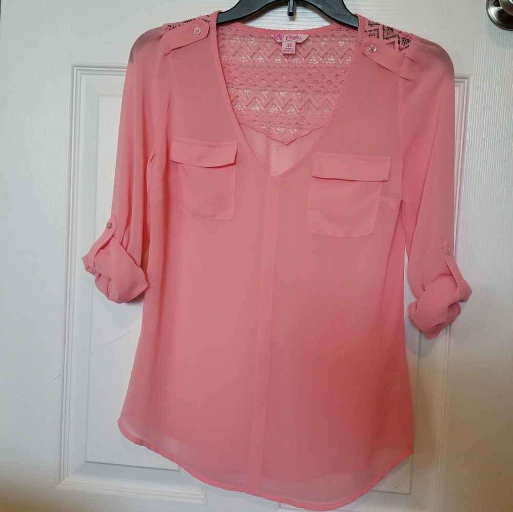 Candies Pink Blouse