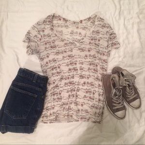 Urban Outfitters Cat Tee