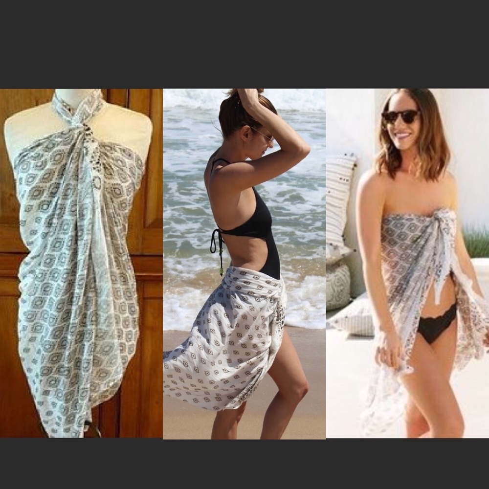 New Diamond 💎 Print Beach Sarong