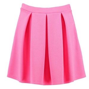 Boohoo box pleat skater skirt BNWT