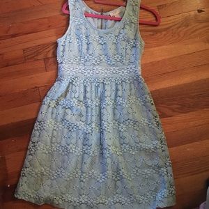 LOFT 0P blue/teal dress 👗