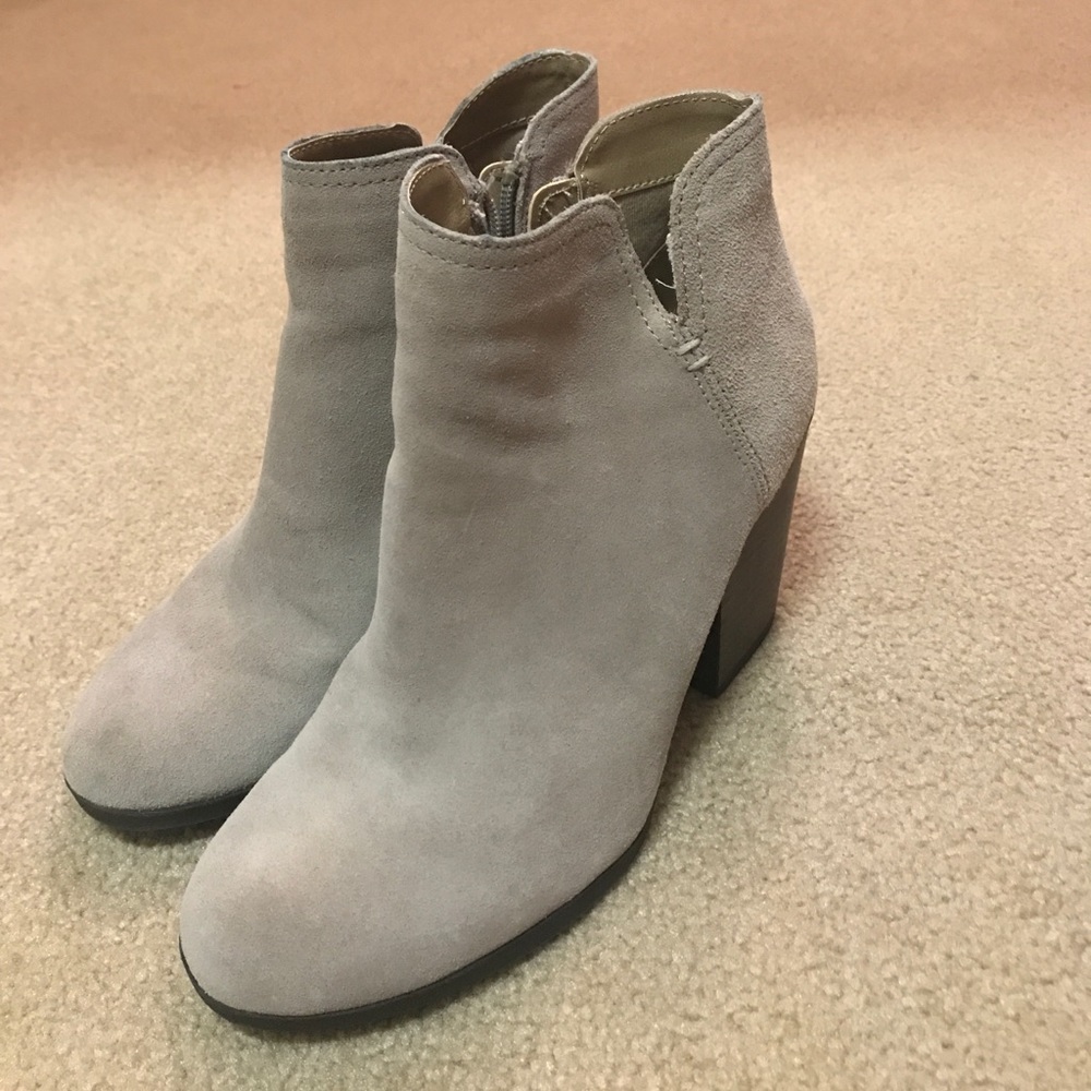 New Taupe/Grey booties