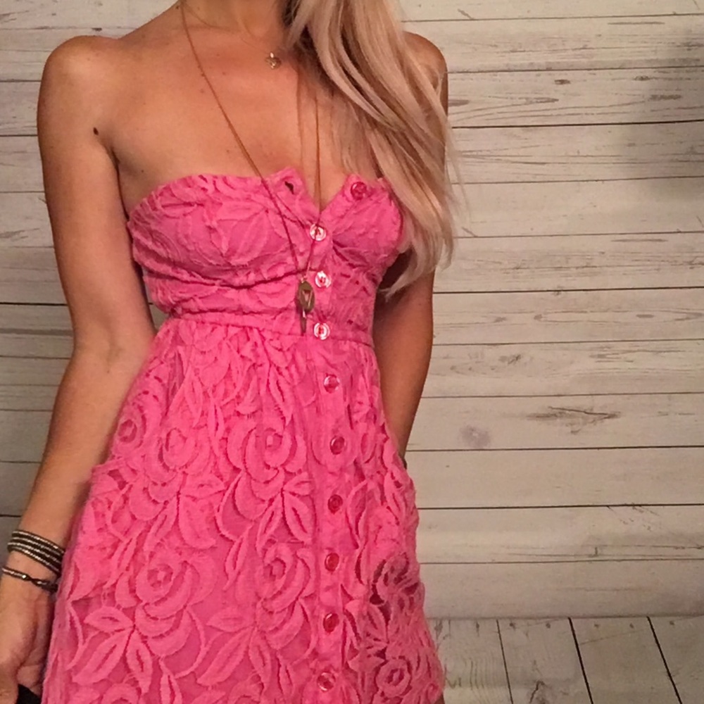 Adorable pink Lace dress from Nordstroms