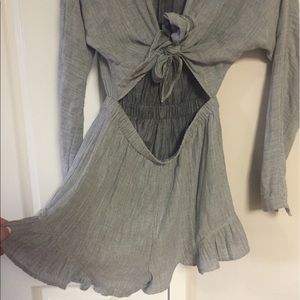 Ann Taylor Beach Romper Size Small