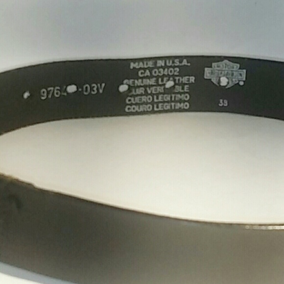 Harley-Davidson Accessories - KIDS HARLEY DAVIDSON LEATHER BELT 25" Harley-Davidson Accessories - KIDS HARLEY DAVIDSON LEATHER BELT 25"