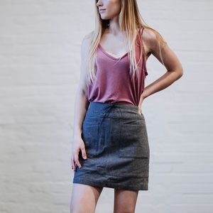 American Eagle Gray Skirt