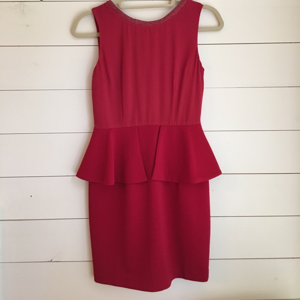 Esley Peplum Cocktail Dress