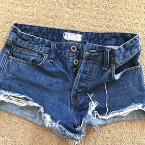 ✖️SOLD✖️ FREE PEOPLE Distressed Denim Shorts