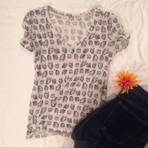 🌼FINAL SALE🌼 Urban Outfitters Owl Tee