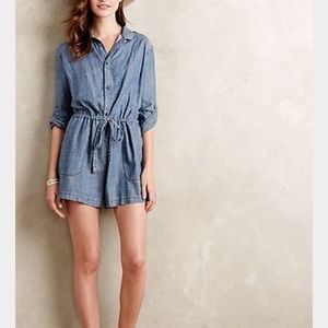 Chambray romper