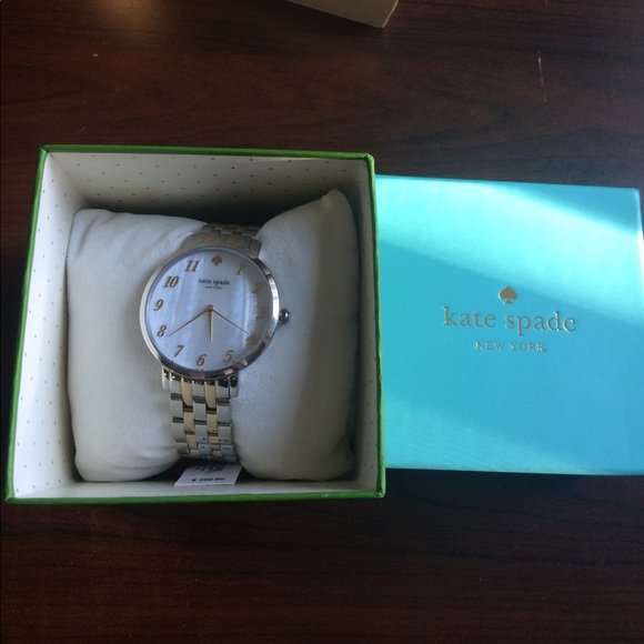 kate spade Accessories - ♠️ Kate Spade silver&gold watch NWT♠️