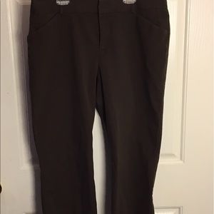 Brown GAP Capri pants sz 12