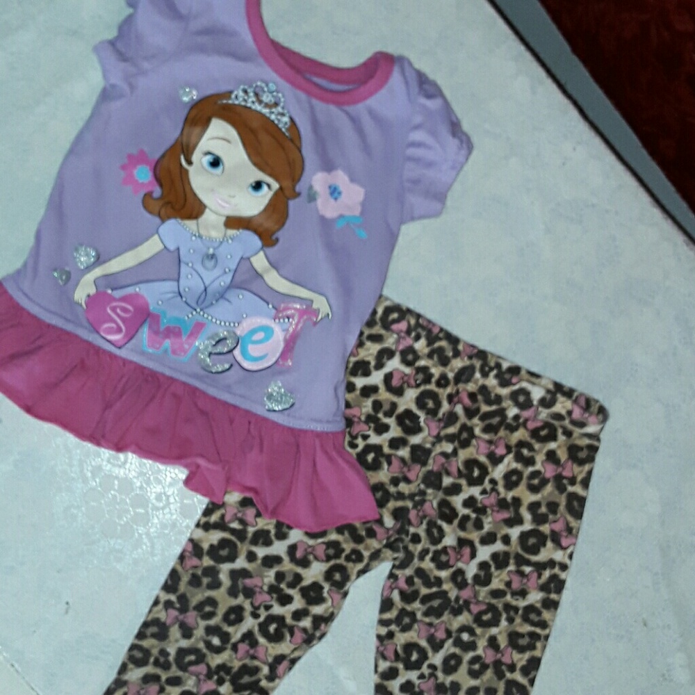 Sofia pant set Sz #12 mos.