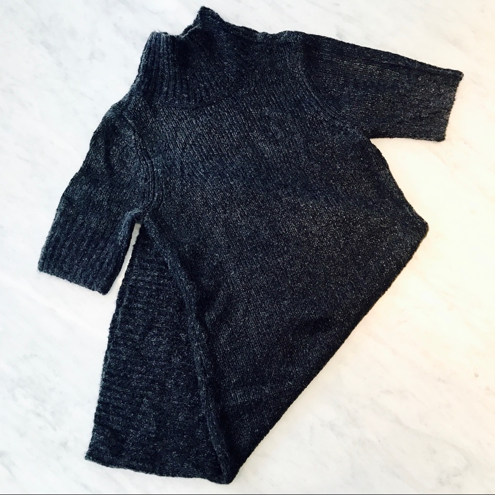 Simply Vera Vera Wang Grey Sweater Dress