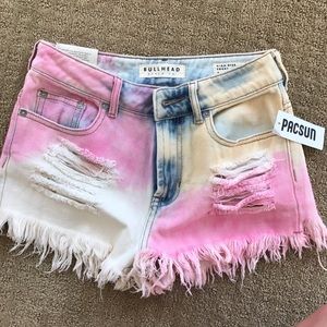 PACSUN NWT Bullhead High Rise Colored Shorts