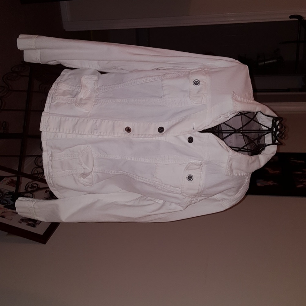 White Denim Jacket
