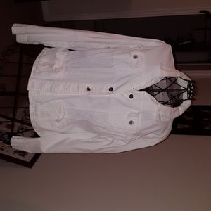 White Denim Jacket