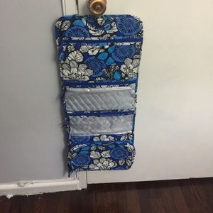 Vera Bradley fold cosmetic traveling case