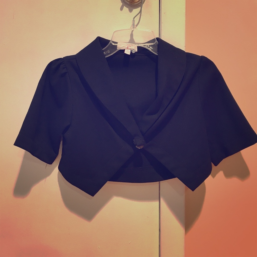 Clearance Sale!! Aqua shrug jacket