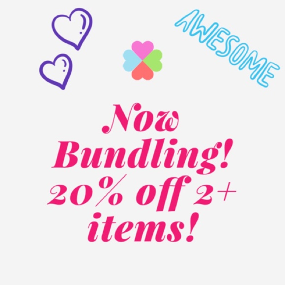 Bundling Now Available! 20% off!