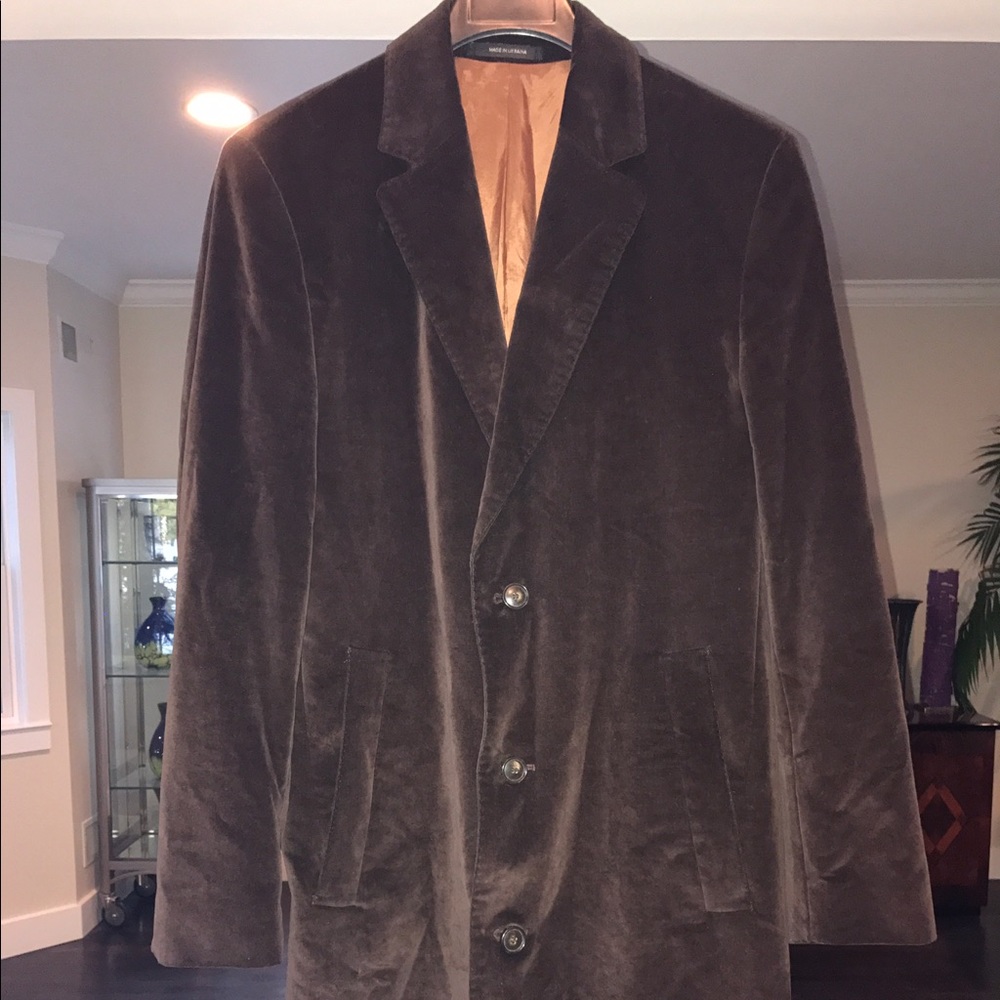 Authentic Hugo Boss jacket size 40R used brown