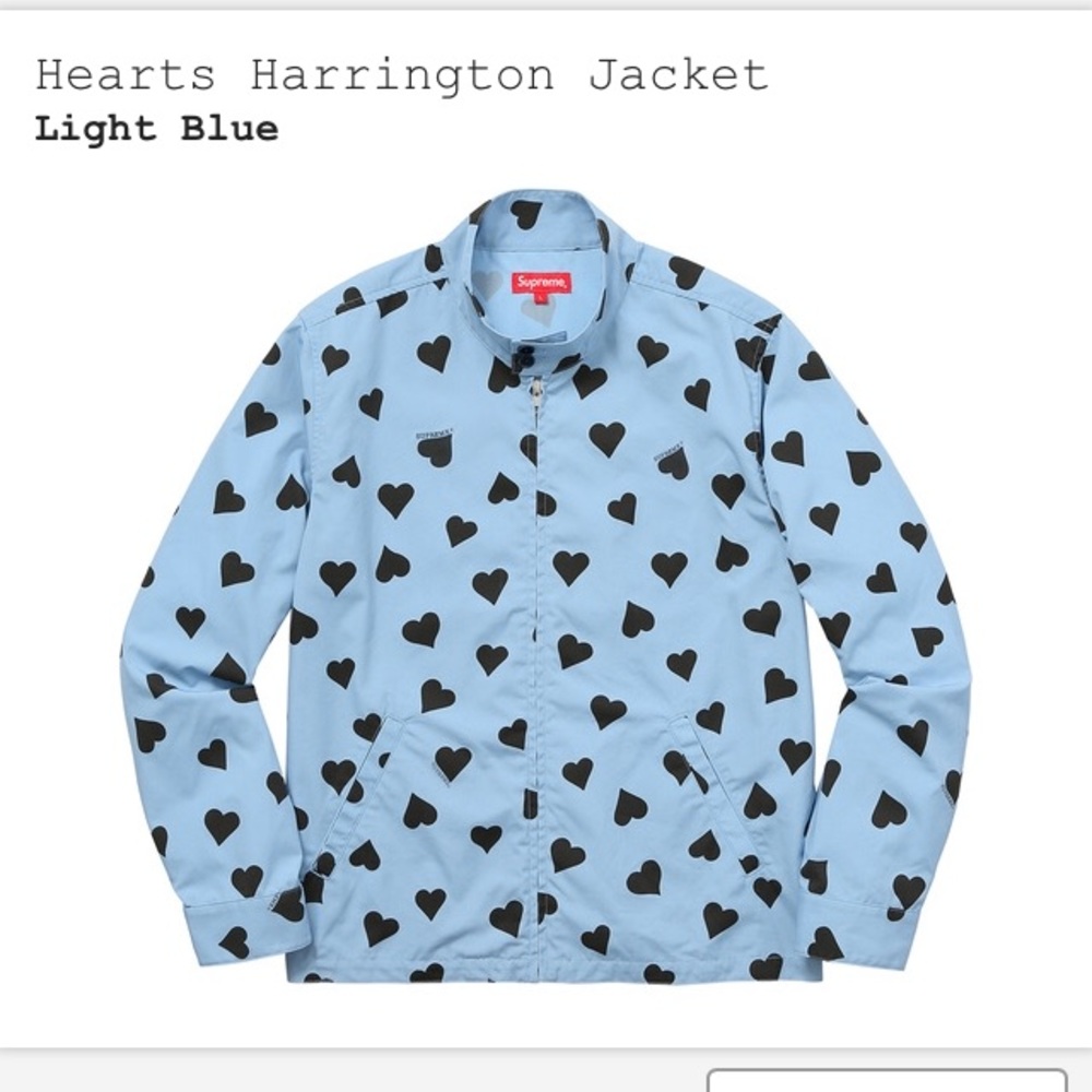 Supreme Hearts Harrington Jacket