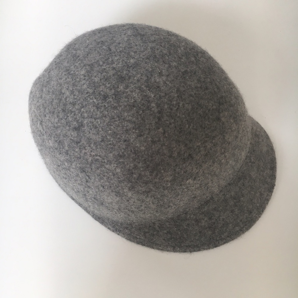 Zara heather gray wool cap