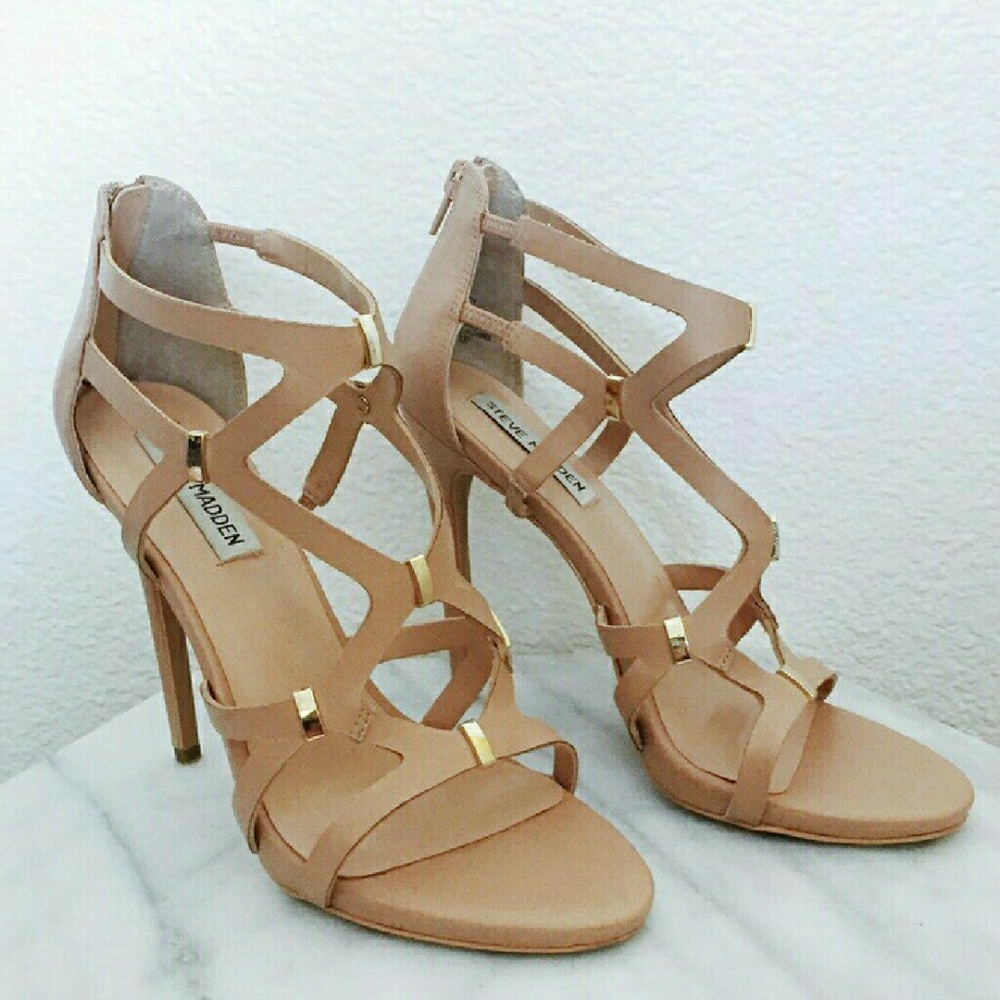 Steve Madden nude heels 8.5/9