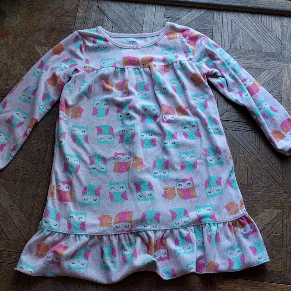 Owl Pajama Nightgown/Dress