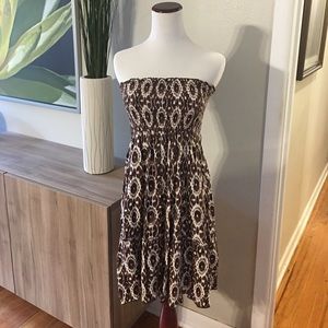 Forever 21 strapless dress size medium