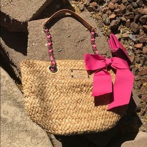 Kate Spade straw bag