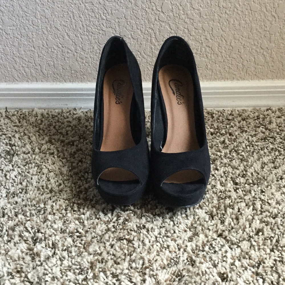 Black heels