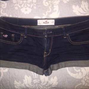 Hollister jean shorts