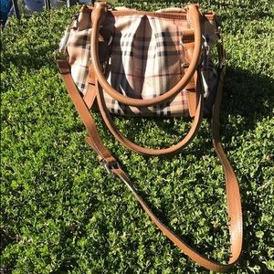 Burberry hay market tote