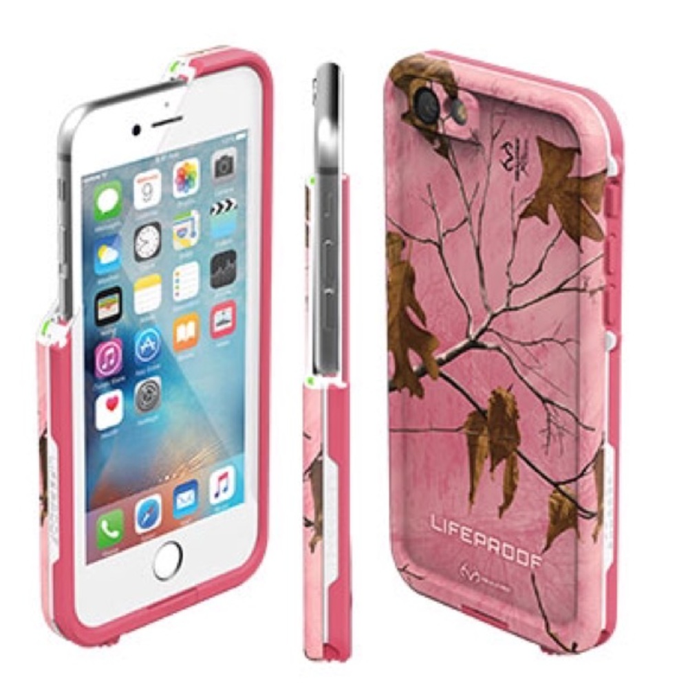 Lifeproof pink camo case