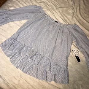 💙 Off The Shoulder - Peplum Top 💙