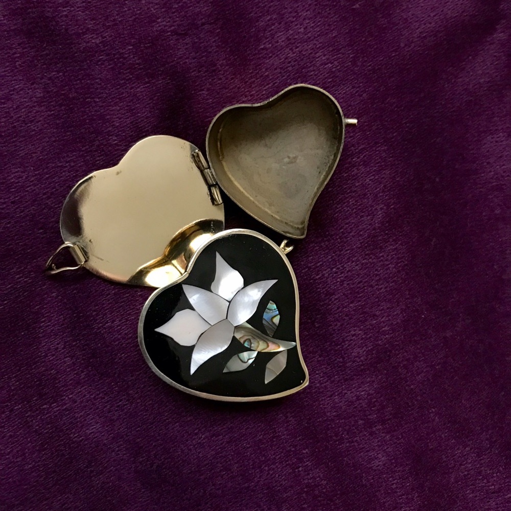 Handmade Abalone Shell Mini Jewelry Box