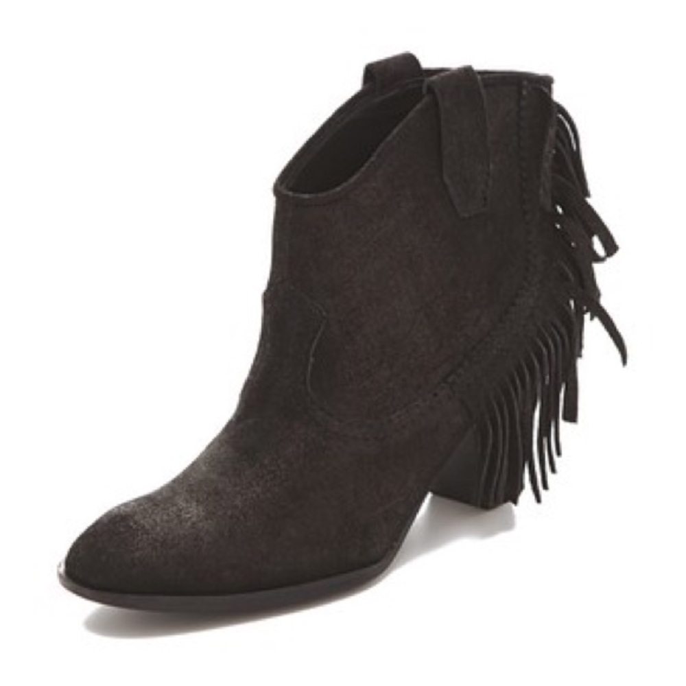 Belle by Sigerson Morrison Fringe Booties