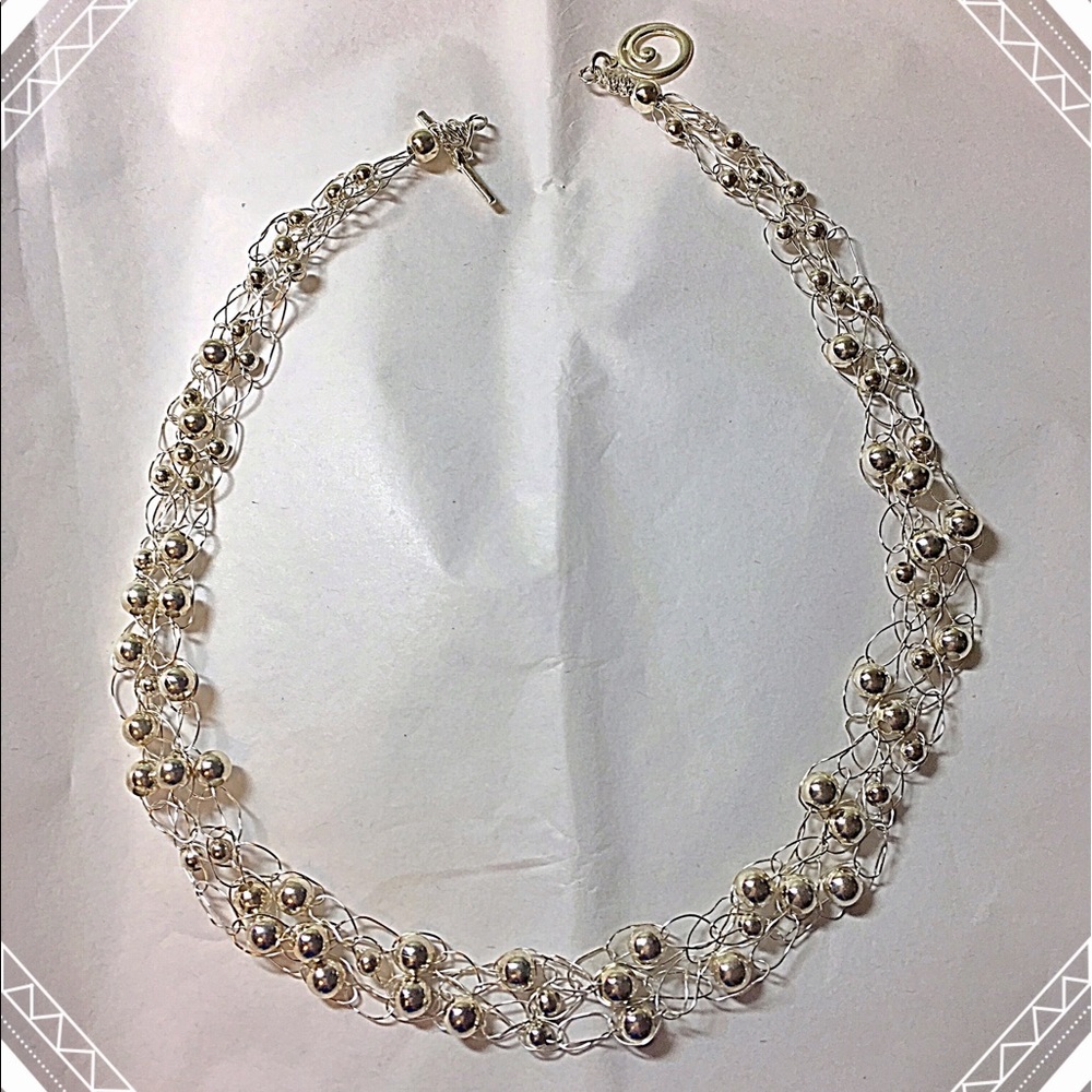 Handmade Silver Crochet - Picture 5 of 5