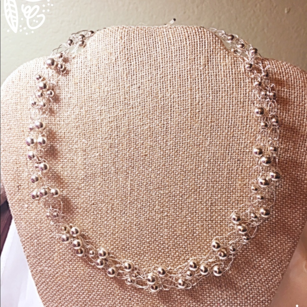 Handmade Silver Crochet - Picture 2 of 5