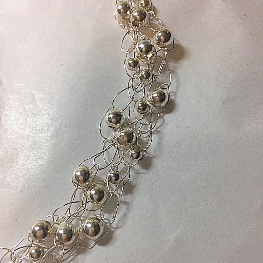 Handmade Silver Crochet - Picture 4 of 5