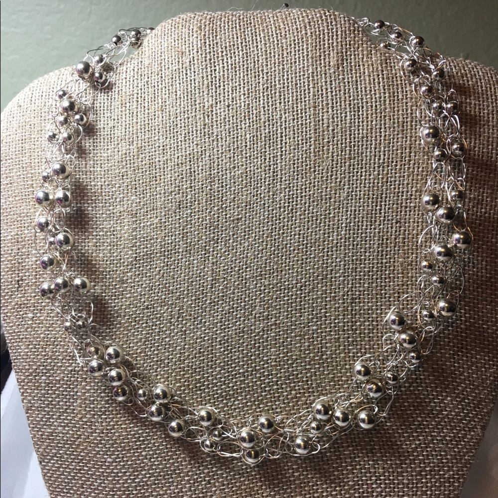 Handmade Silver Crochet - Picture 3 of 5