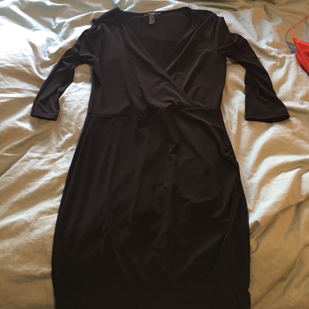 ⚡️⚡️⚡️ FLASH SALE⚡️⚡️⚡️Black 3/4 sleeve dress