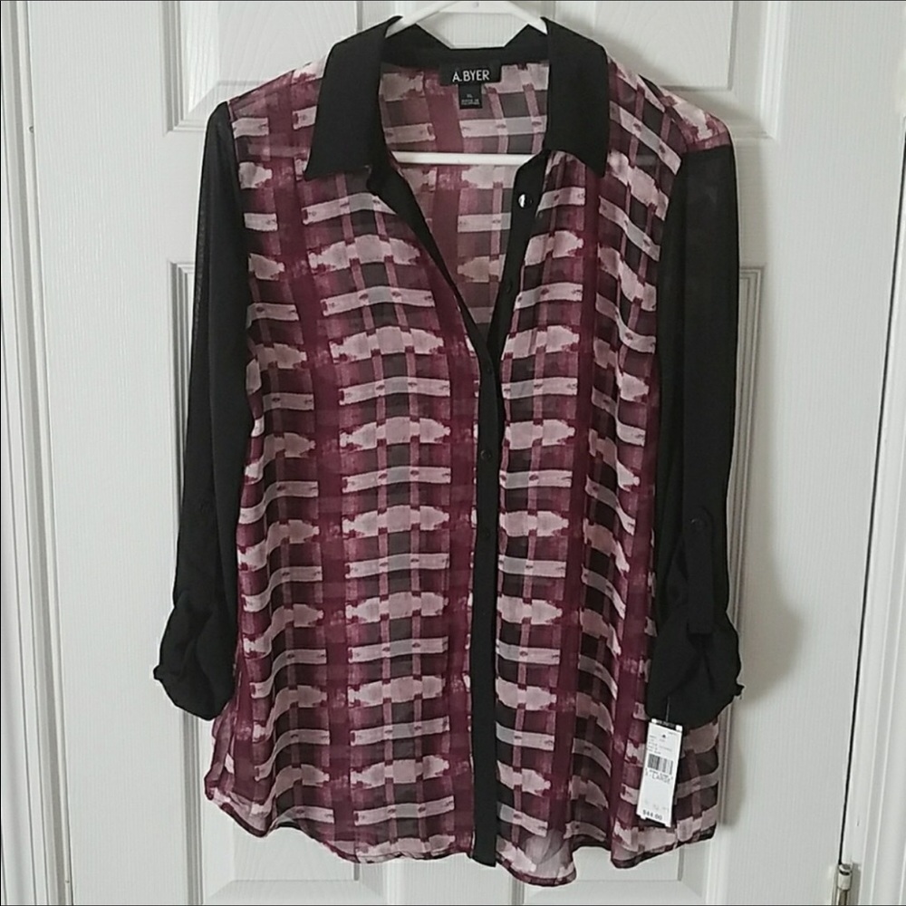 NWT A. Byer Women's Top