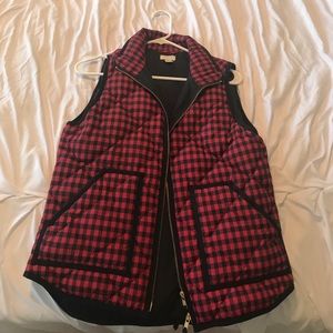 Beautiful J. Crew Quilted Vest