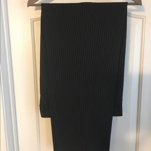 Black pinstripe Izod golf pants