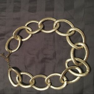 Gold chain necklace
