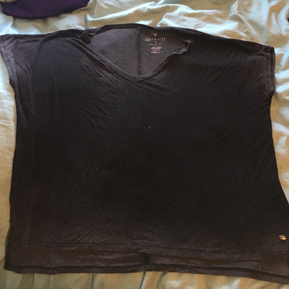 Soft & Sexy cropped flown tee