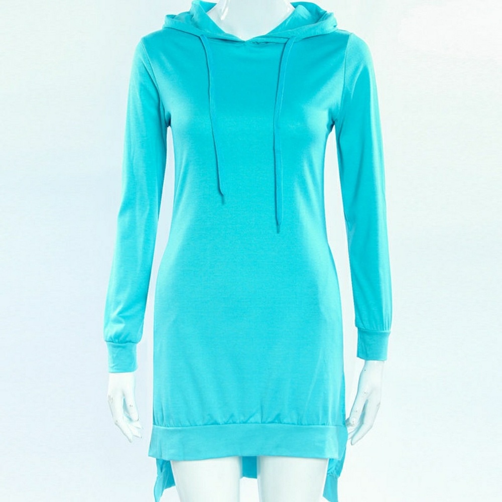 Cute Pullover Jumpsuit Dress Hooded - Picture 5 of 6